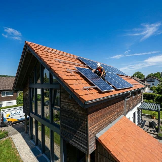 Zonnepanelen plaatsen